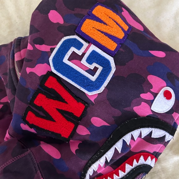 Bape Other - Purple camp Bape hoodie